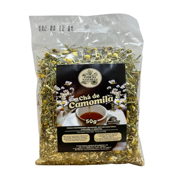Chá de Camomila 50g Flor da Natureza