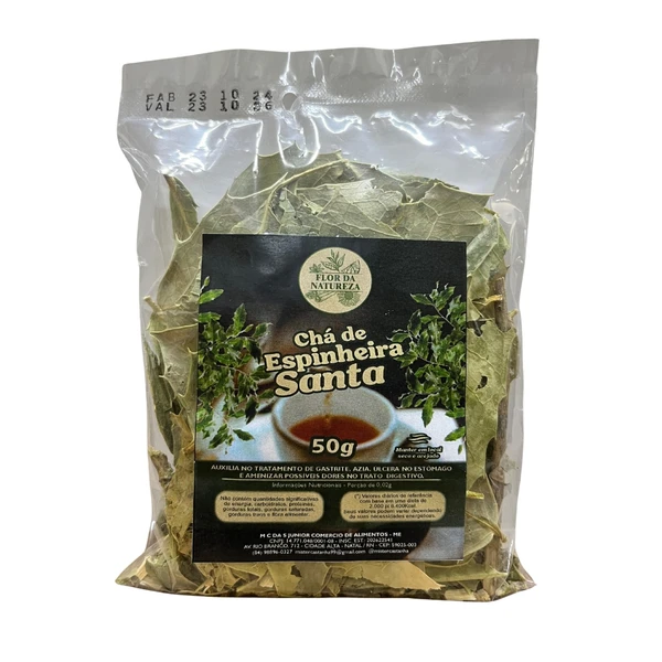 Chá de Espinheira Santa 50g Flor da Natureza