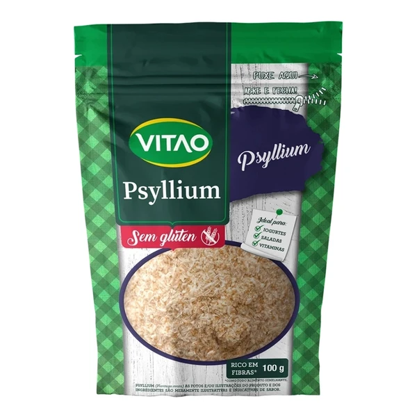 Psyllium Sem Glúten Vitao 100g