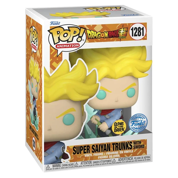 Funko Pop Animation Super Saiyan Trunks With Sword: Dragon Ball Super #1281