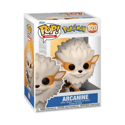Funko Pop Games Arcanine: Pokémon #920