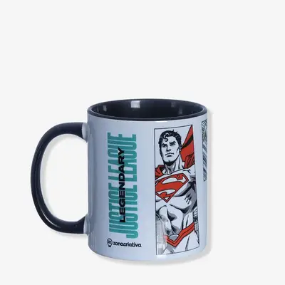 Mugs DC Comics Superman (Super Homem): Ceramic Mug Zona Criativa 350ML