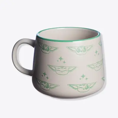 Mugs Star Wars Baby Yoda: Ceramic Mug Moma Zona Criativa 500ML