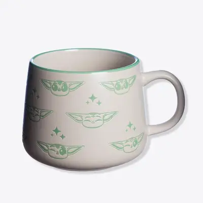 Mugs Star Wars Baby Yoda: Ceramic Mug Moma Zona Criativa 500ML