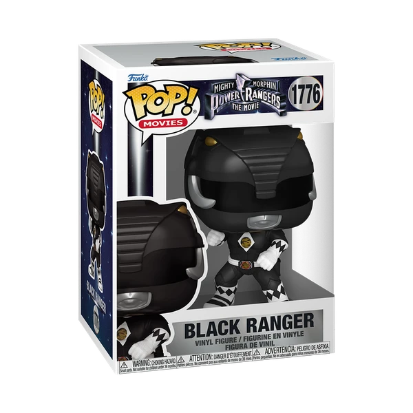 Funko Pop Television Black Ranger (Ranger Preto): Power Rangers #1776