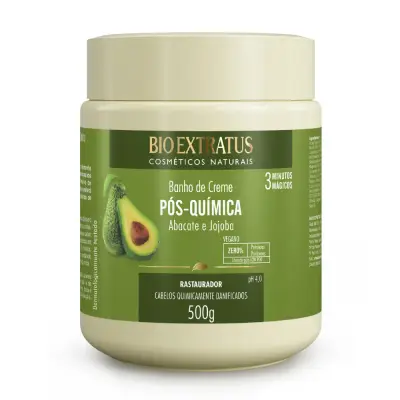Banho de Creme Pós-Química 500g - Bio Extratus