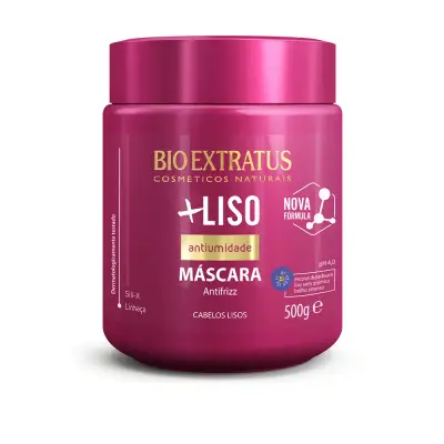 Máscara +Liso 500g - Bio Extratus