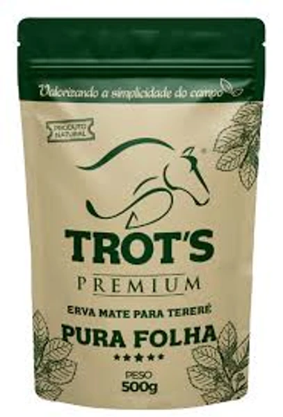 Erva Mate Premium Pura Folha TROTs - 04 Pacotes de 500 g