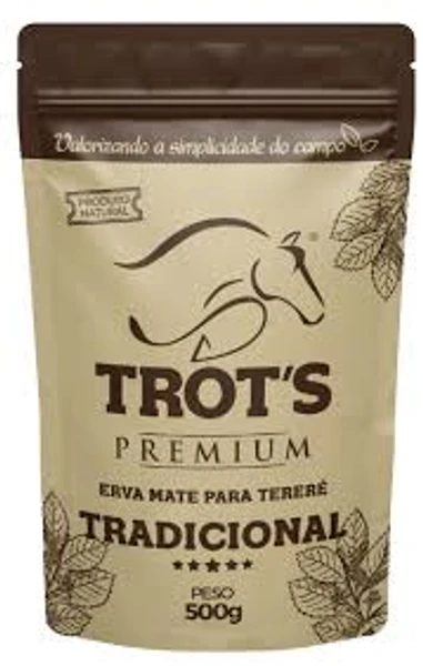 Erva Mate Premium Tradicional TROTs - 02 Pacotes de 500 g