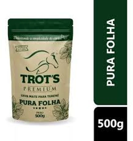 Erva Mate Premiun Pura Folha TROTs 10 Pac.