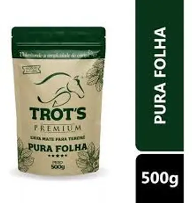 Erva Mate Premiun Pura Folha TROTs 10 Pac.