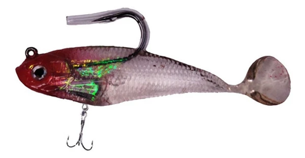 ISCA ARTIFICIAL PEIXE DE SILICONE 8CM COR:SORTIDO
