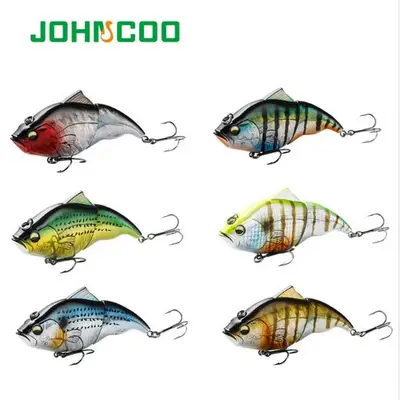 Iscas de pesca de vibração 115mm de naufrágio lento/flutuante vib lipless isc