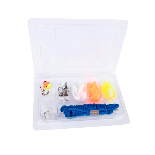 KIT DE PESCA KIN COM MOLINETE LINHA VARA TELESCÓPICA E ACESSÓRIOS