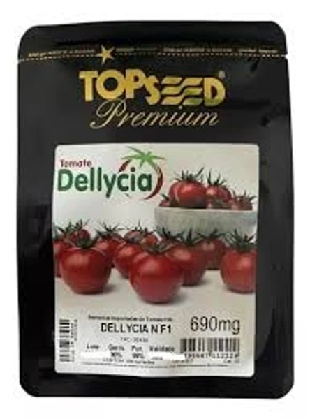Sementes De Tomate Cereja Híbrido Dellycia N F1 Topseed Premium - 2500 Sem