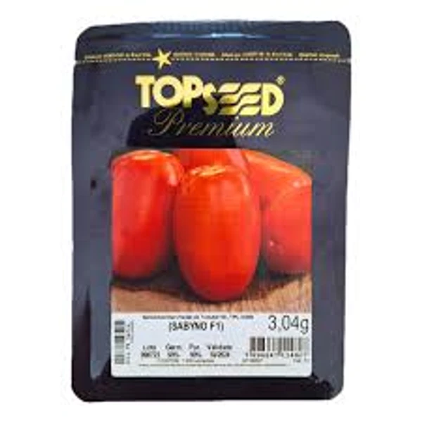 Sementes De Tomate Saladete Det. Híbrido Sabyno F1 Topseed Premium - 5 mx