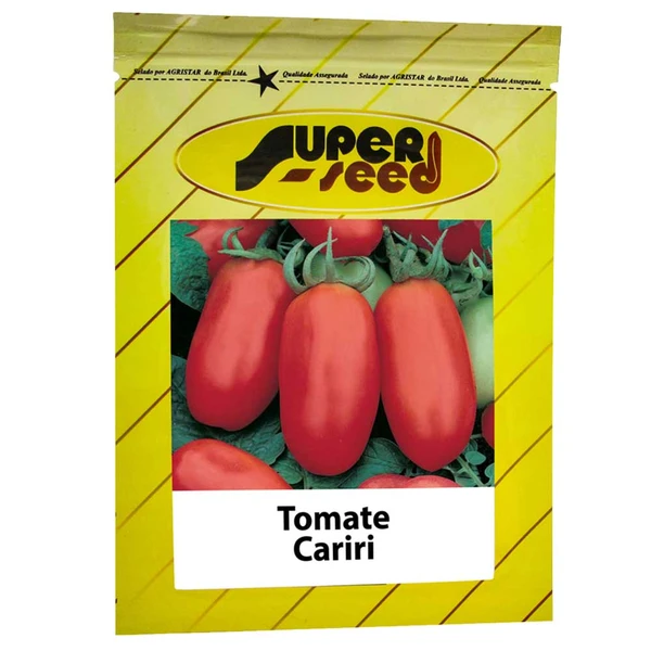 Sementes De Tomate Saladette Rasteiro Híbrido Cariri F1 - 1,000 Sementes