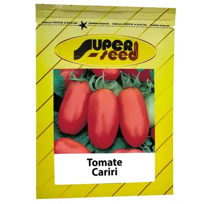 Sementes De Tomate Saladette Rasteiro Híbrido Cariri F1 - 1,000 Sementes