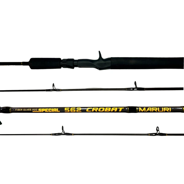 VARA DE PESCA PARA CARRETILHA 1,65 M 2 PARTES 6 - 15 LB CROBAT MARURI COR:AZUL