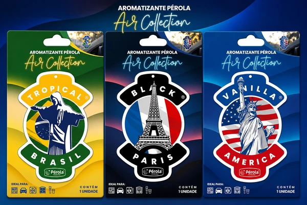 Aromatizante Pêndulo para Carro Vanilla America Pérola