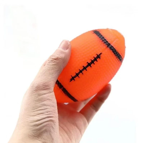 Brinquedo para Cachorro Bola Mordedora Futebol Americano