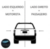 MANIVELA REGULADORA DO VIDRO GOL G3 G4 G5 POLO / CAMINHÃO VW . CINZA