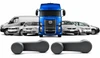 PAR MANIVELA REGULADORA DO VIDRO GOL G3 G4 G5 POLO / CAMINHÃO VW . CINZA