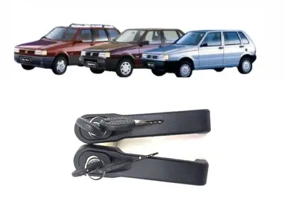 Par Maçanetas Externas Dianteiras  Fiat Uno / Premio / Uno Mille 04 Portas .ATÉ 1995