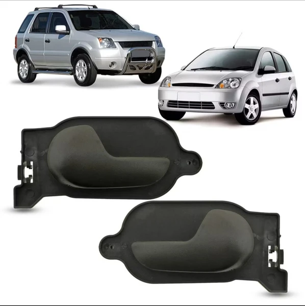 Par Maçanetas Interna Ford  Fiesta Ecosport KA Cor Preto