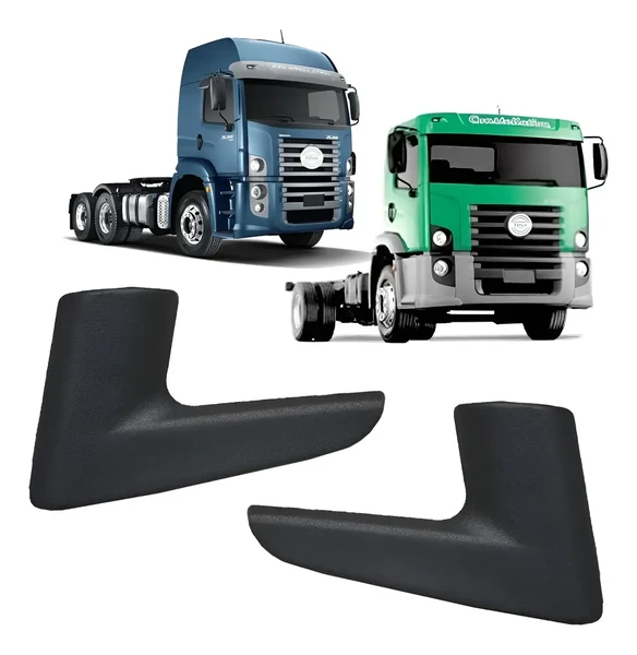 Par de Maçaneta Interna Constellation Tractor Cor Preta