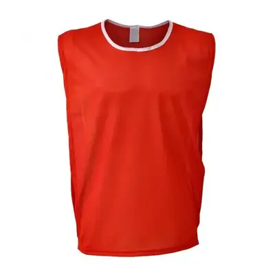 10 Coletes de Treino Divididos em Duas Cores (5 Vermelho + 5 Preto)