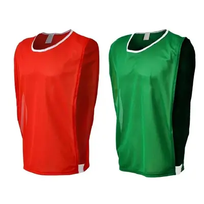 10 Coletes de Treino Divididos em Duas Cores (5 Vermelho + 5 Verde)