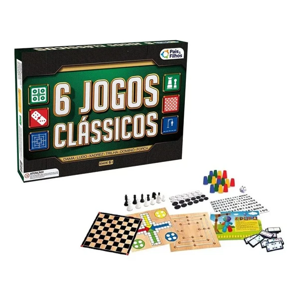 6 Jogos Clássicos - Pais &amp; Filhos