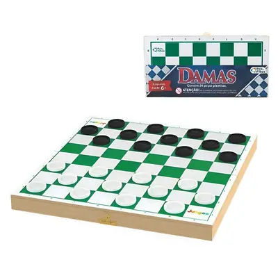 Jogo Dama com Estojo - Pais &amp; Filhos