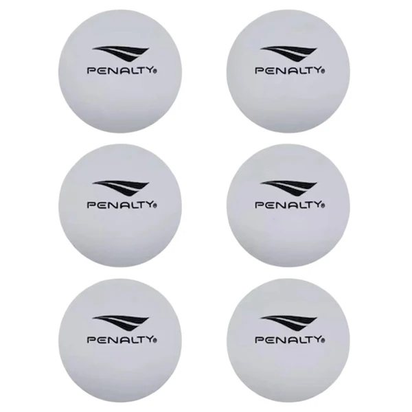Kit 6 Bolas De Tênis De Mesa Penalty 2 Estrelas Ping Pong