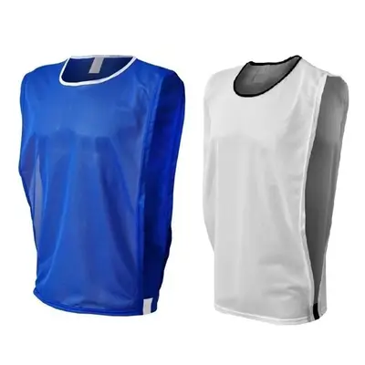 Kit Misto com 10 Coletes de Futebol (5 Azul e 5 Branco) - TRB