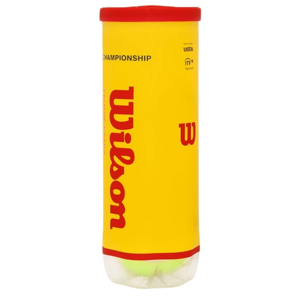 Tubo Bola de Tênis Wilson Championship Extra Duty com 3 Unidades