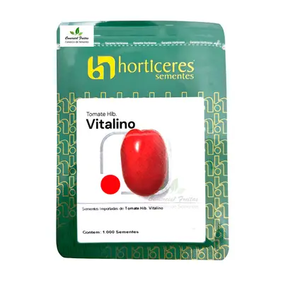 Sementes de Tomate Híbrido Vitalino Env. C/ 1.000 Sementes