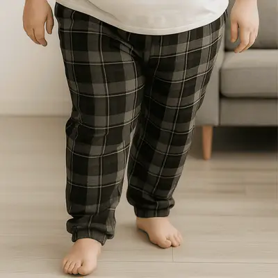 Calça Plus Pijama Flanelado
