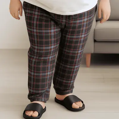 Calça Plus Pijama Flanelado