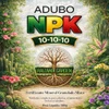 Adubo NPK 10-10-10 500g - Fertilizante Granulado Mineral Completo para Plantas Ornamentais, Hortas, Jardins e Frutíferas