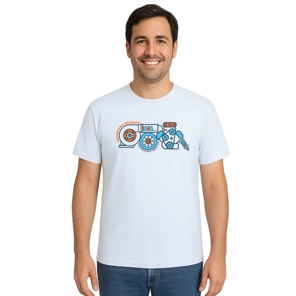 Camiseta Engenharia Mecânica Engenheiro Nota Personalizada