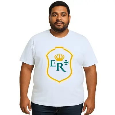 Camiseta Escudo Estrada Real Logo MG Estampa Personalizada