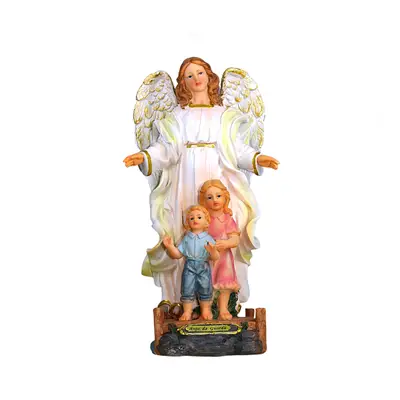 Anjo da Guarda 30cm  de Resina