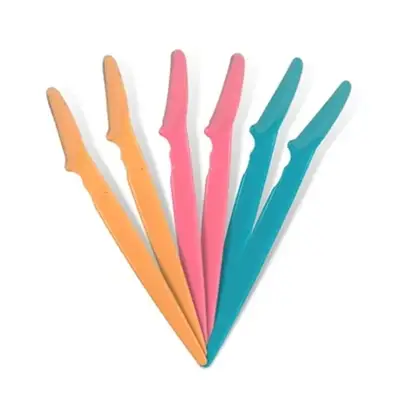 Kit Navalha de Plastico 6 Peças