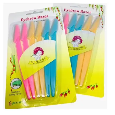 Kit Navalha de Plastico 6 Peças