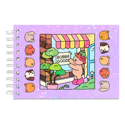 Livro de Colorir Bobbie Goods Holografico Grande 50 Folhas 29,5x21cm