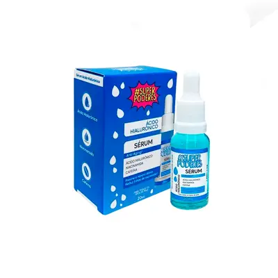 Sérum Facial Ácido Hialurônico 20ml - Super Poderes