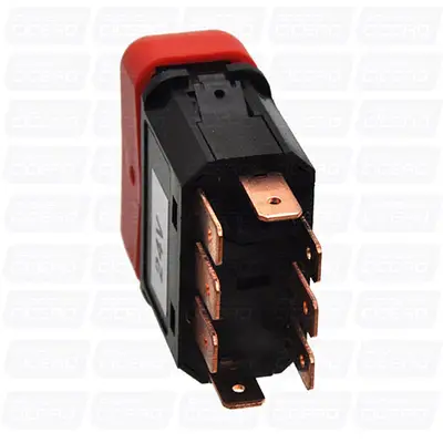INTERRUPTOR PISCA ALERTA 24V  MBB ONIBUS 88/97 AGRALE MICRO/VOLARE TODOS MARILIA IM11200