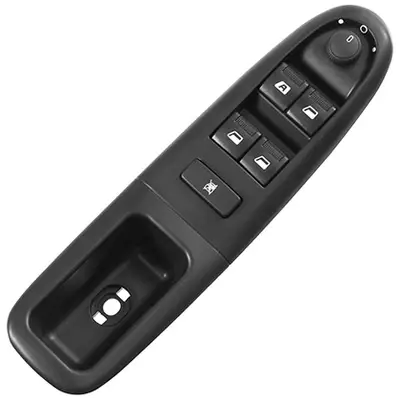 INTERRUPTOR VIDRO ELETRICO 307 TODOS LE QUADRUPLO C/TRAVA VIDRO/AJUSTE RETROVISOR